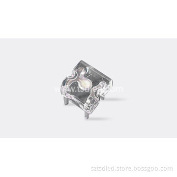 7.6x7.6mm Polygonal Flat-Roofed Super Flux LED (TL-FFXX-140)